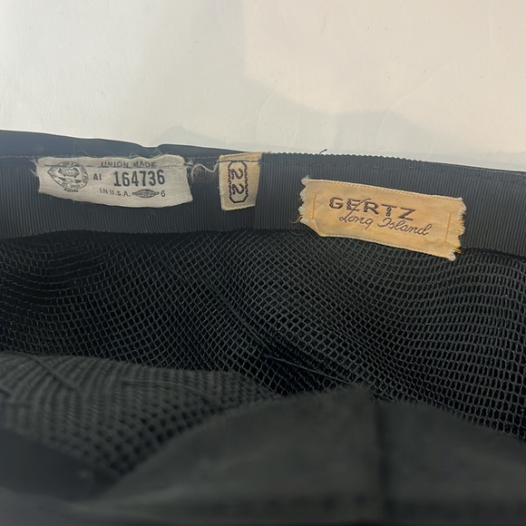Gertz Long Island Vintage Black 1960s Woman’s Hat - Picture 14 of 14